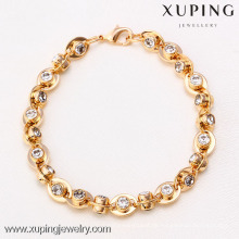 71727 Xuping Fashion Damenarmband mit Vergoldetem